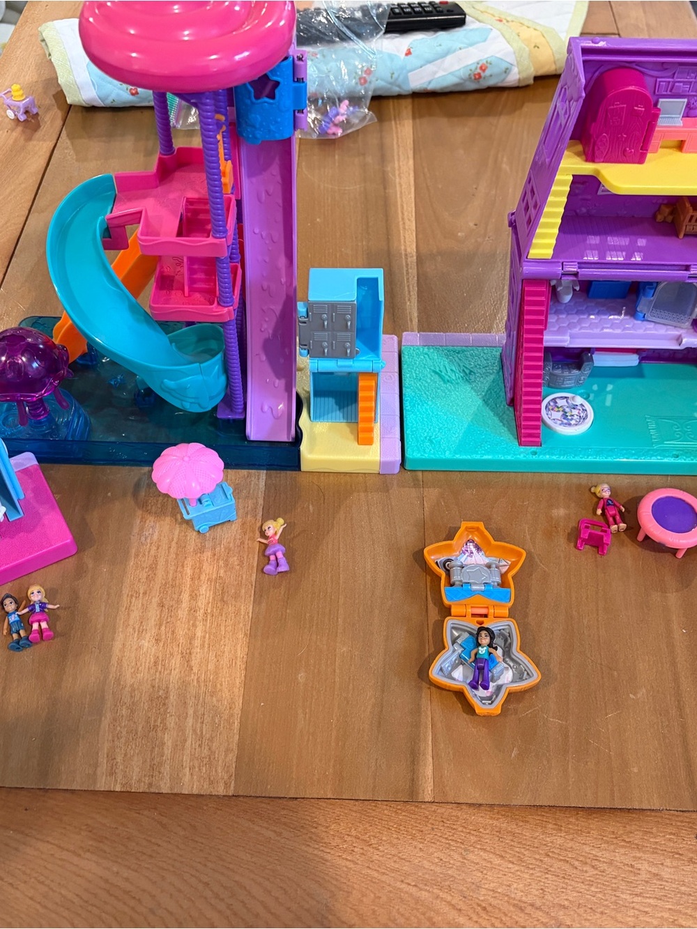 Polly Pocket Kids Playset - Pink & Purple